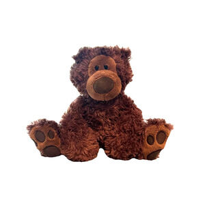 Gund Philbin Chocolate Brown 12 Inch Plush Teddy Bear